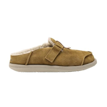 Satorisan Uwabaki Clog Strap Suede | Mid Brown im Sale
